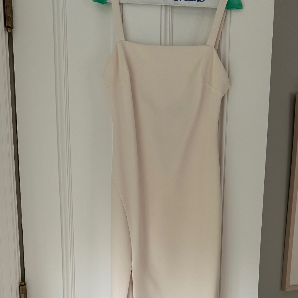 LIKELY Bethany Sleeveless Column Gown, Ivory, SZ 4